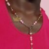 2716bb4a-8660-4982-997b-5063217648a5 Collier Rozari Moderne "Rosa" – Perles & Croix Scintillante