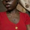 Collier Sautoir Kandja – Éclat Céleste et Héritage