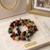IMG_7826 Bracelet "Éclat Minéral" – Pierres Naturelles Multi-facettes