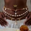 Parure de Hanches "Kauri" – Éclat Ancestral et Luxe Moderne