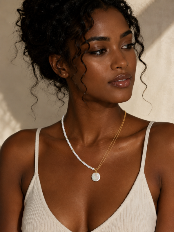 Collier Lagbé — L'Asymétrie Élégante